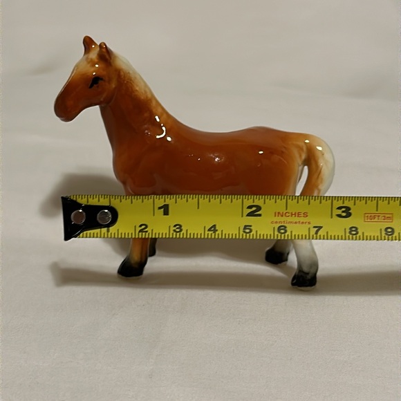 VINTAGE Horse Figurine Miniature 3” - Picture 8 of 9